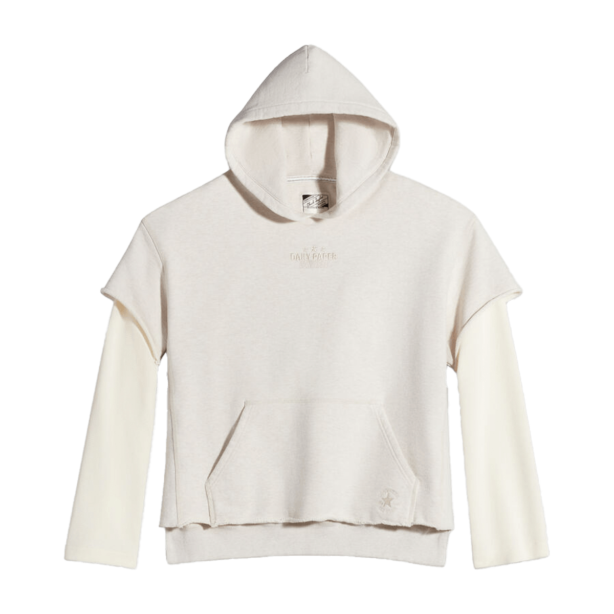 Daily Paper x Converse Hoodie 'Egret Heather' 10028533-A01