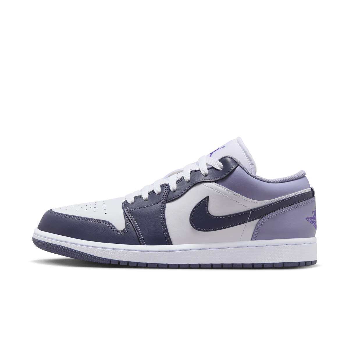 Air Jordan 1 Low 'Dark Blue Grey & Purple Comet' 553558-145