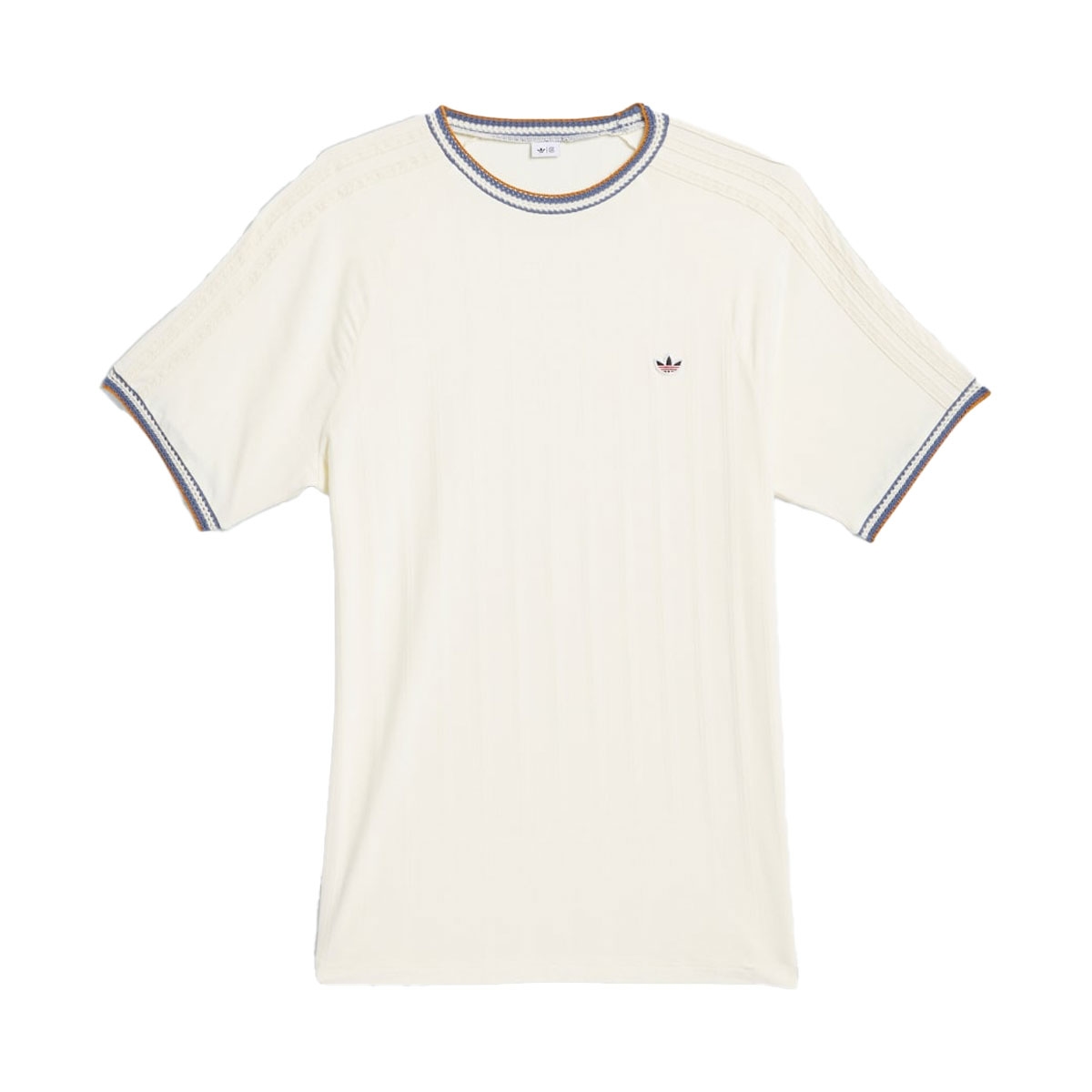 CLOT x adidas Rib T-Shirt 'Cream White' JN7723