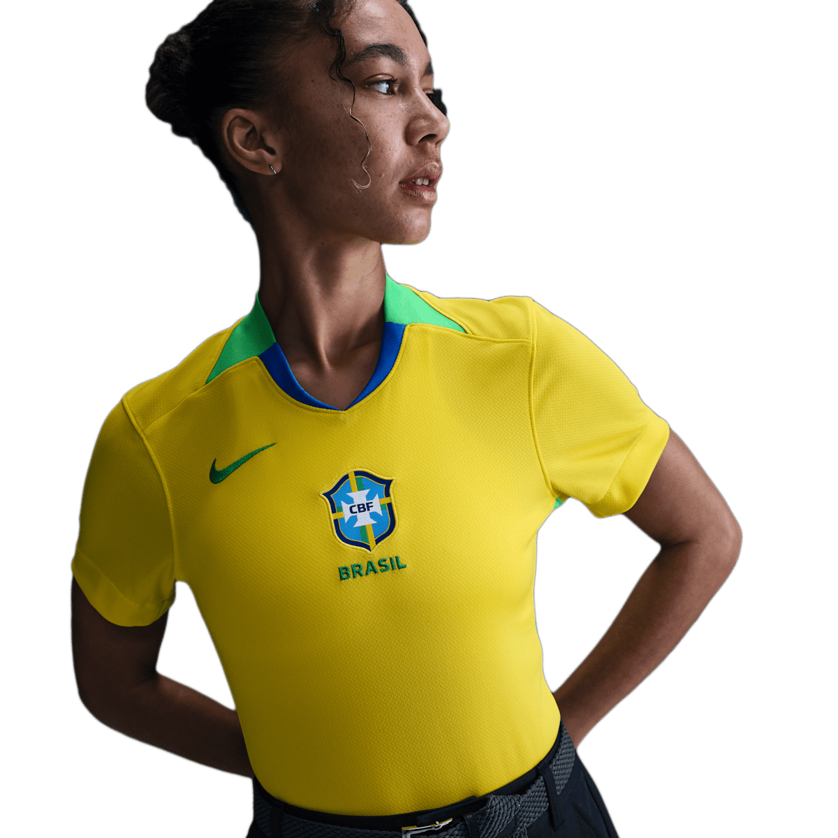 Nike Replica Jersey Brazil 2025 WMNS 'Home' - Womens Team FZ9125-718