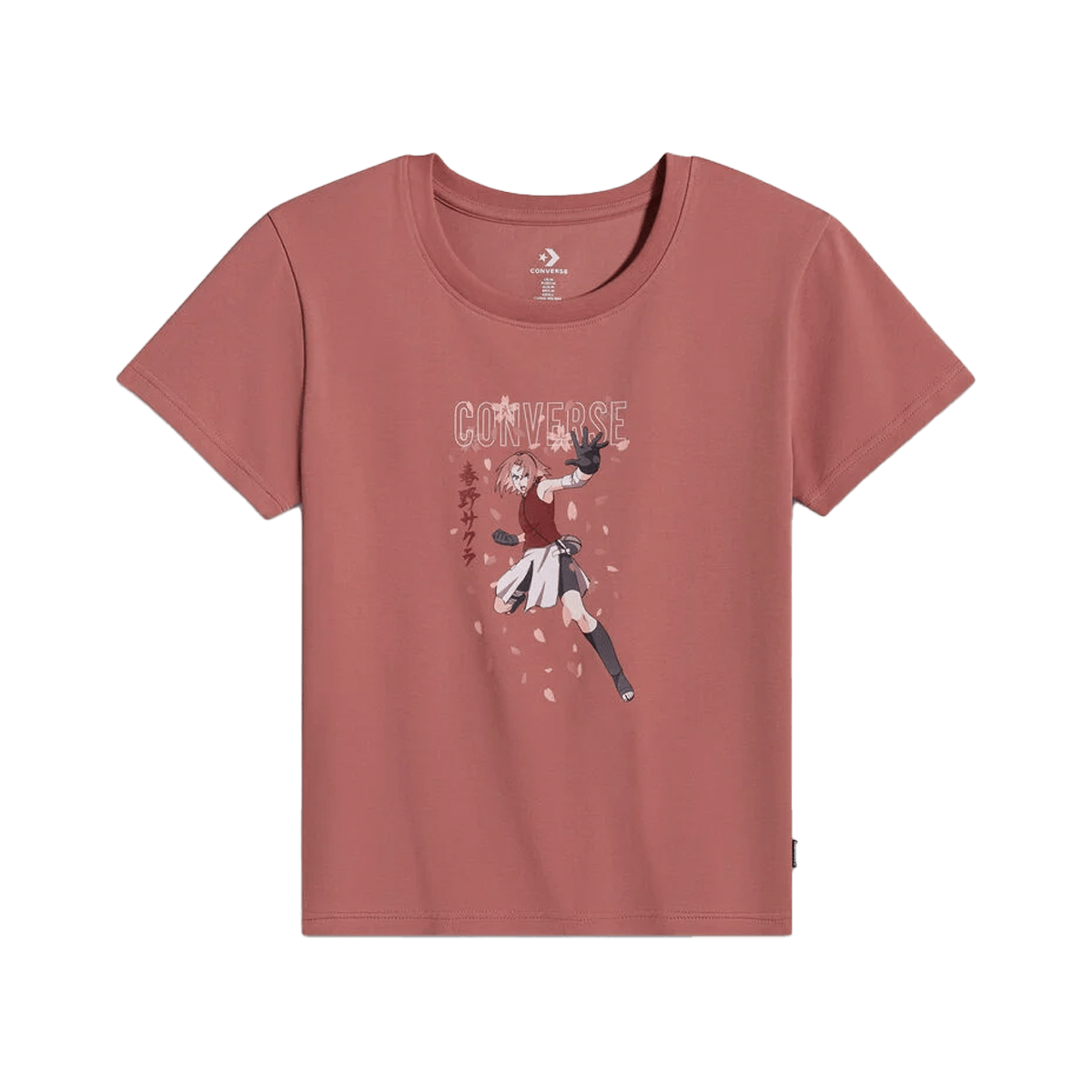 Naruto Shippuden x Converse Shirt WMNS 'Baby Doll' 10028748-A01