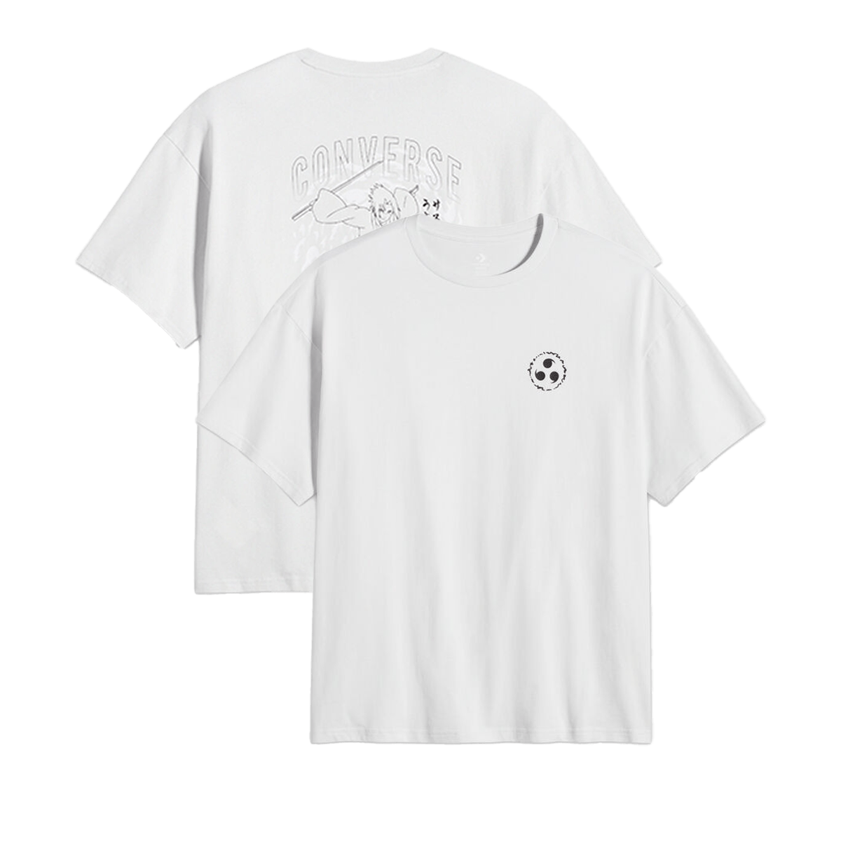 Naruto Shippuden x Converse Shirt 'Sasuke' 10028747-A01