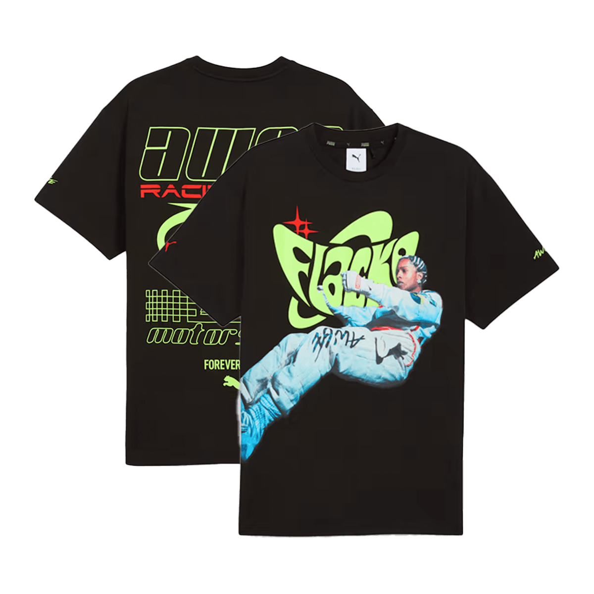 ASAP ROCKY x PUMA Flacko Drive Tee 'Black' 633389-01