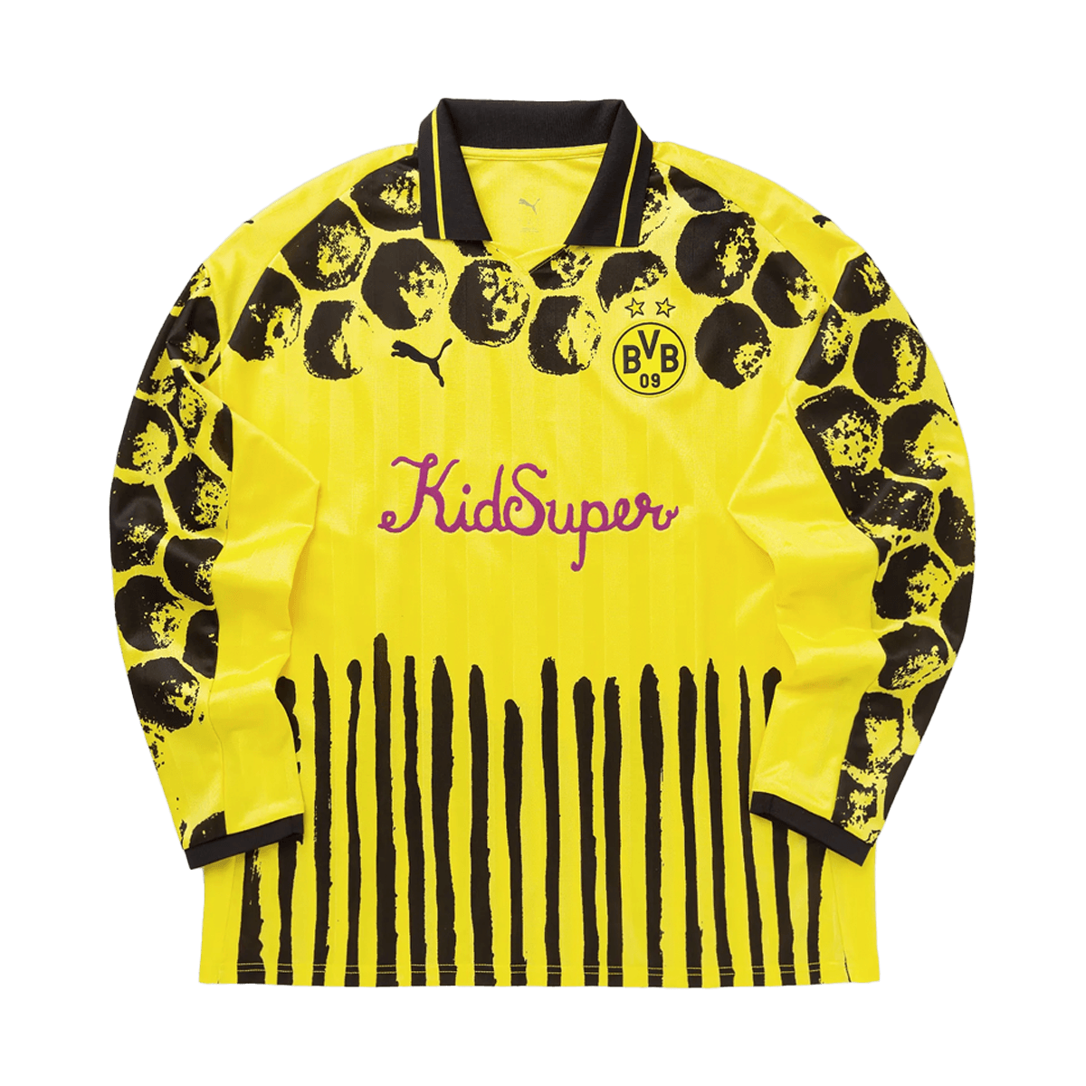 KidSuper x PUMA BVB LS Retro Jersey 'Faster Yellow' 782753-02