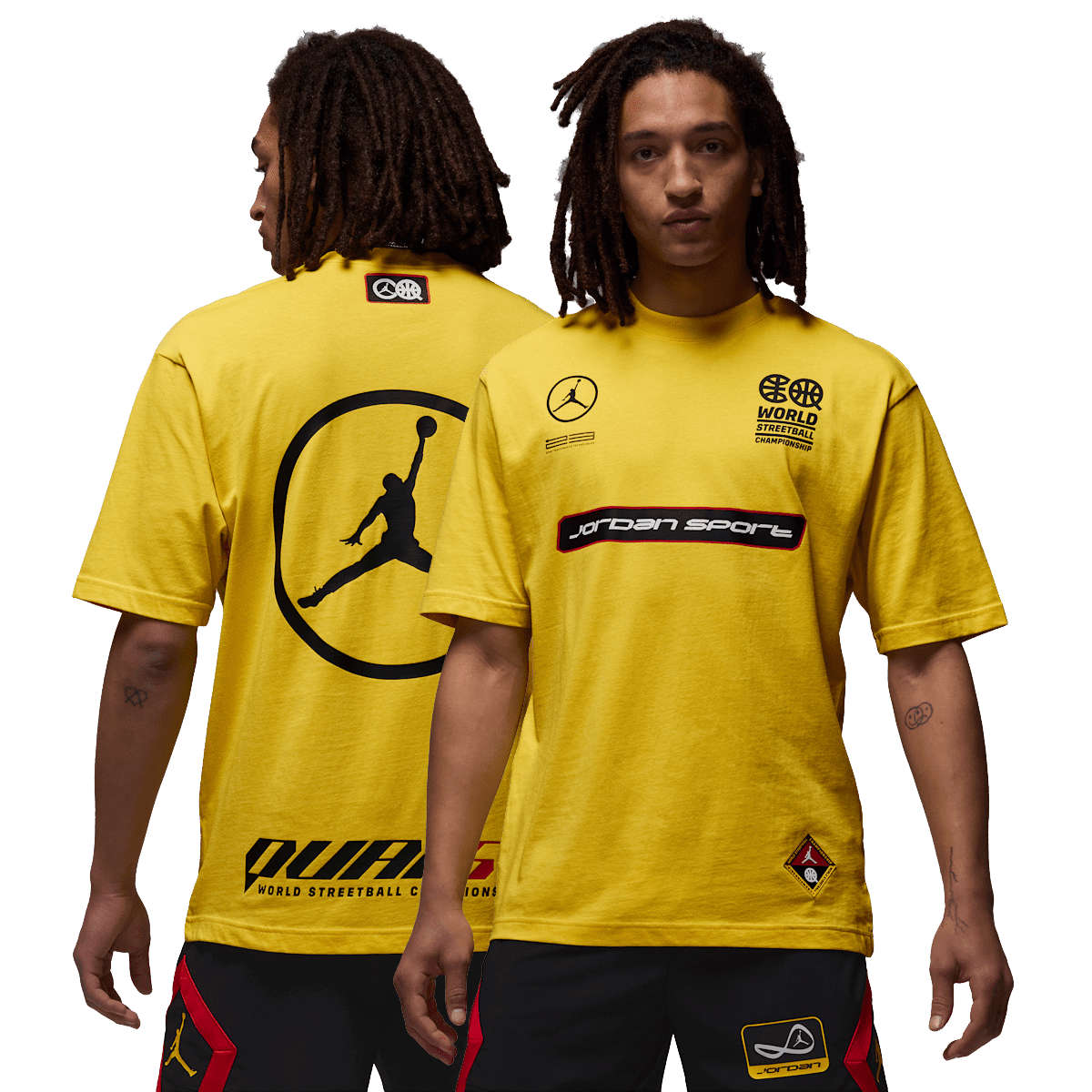 Quai 54 x Jordan Tee 'Tour Yellow' HV6712-719