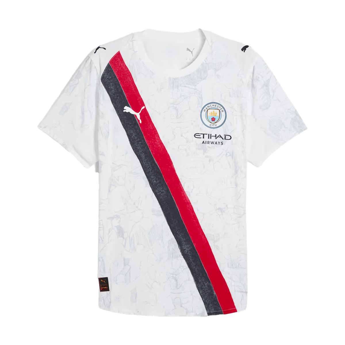 KidSuper x PUMA Manchester City Authentic Jersey 'White' 781454-07