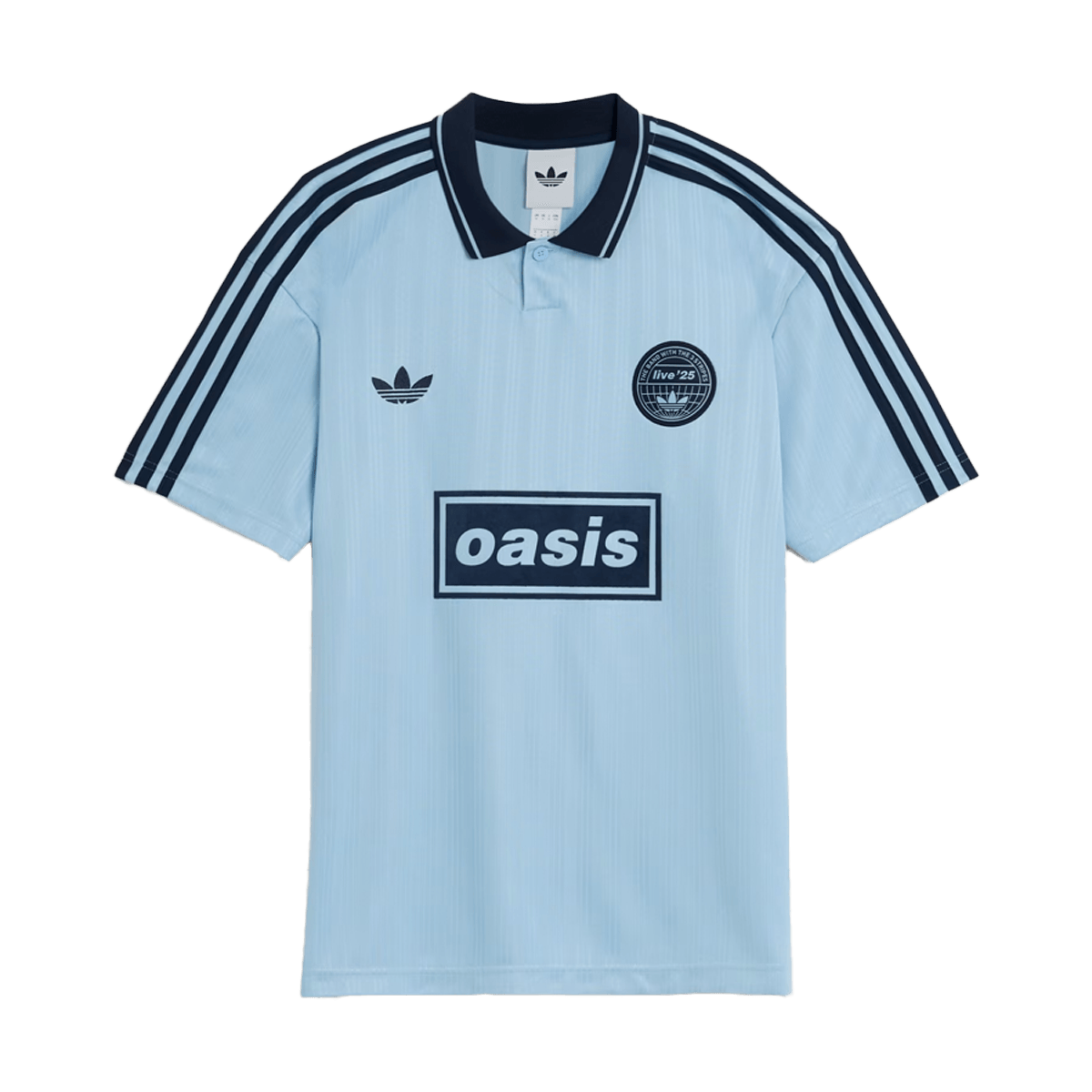 Oasis x adidas Tour Jacquard Jersey 'Clear Sky' KT3436