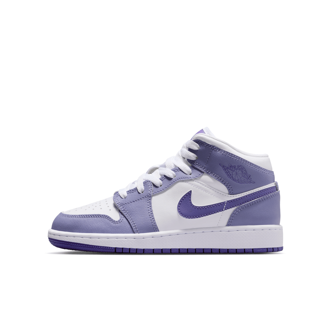 Jordan 1 Mid Dusty Amethyst White Court Purple (gs) DQ8423-500