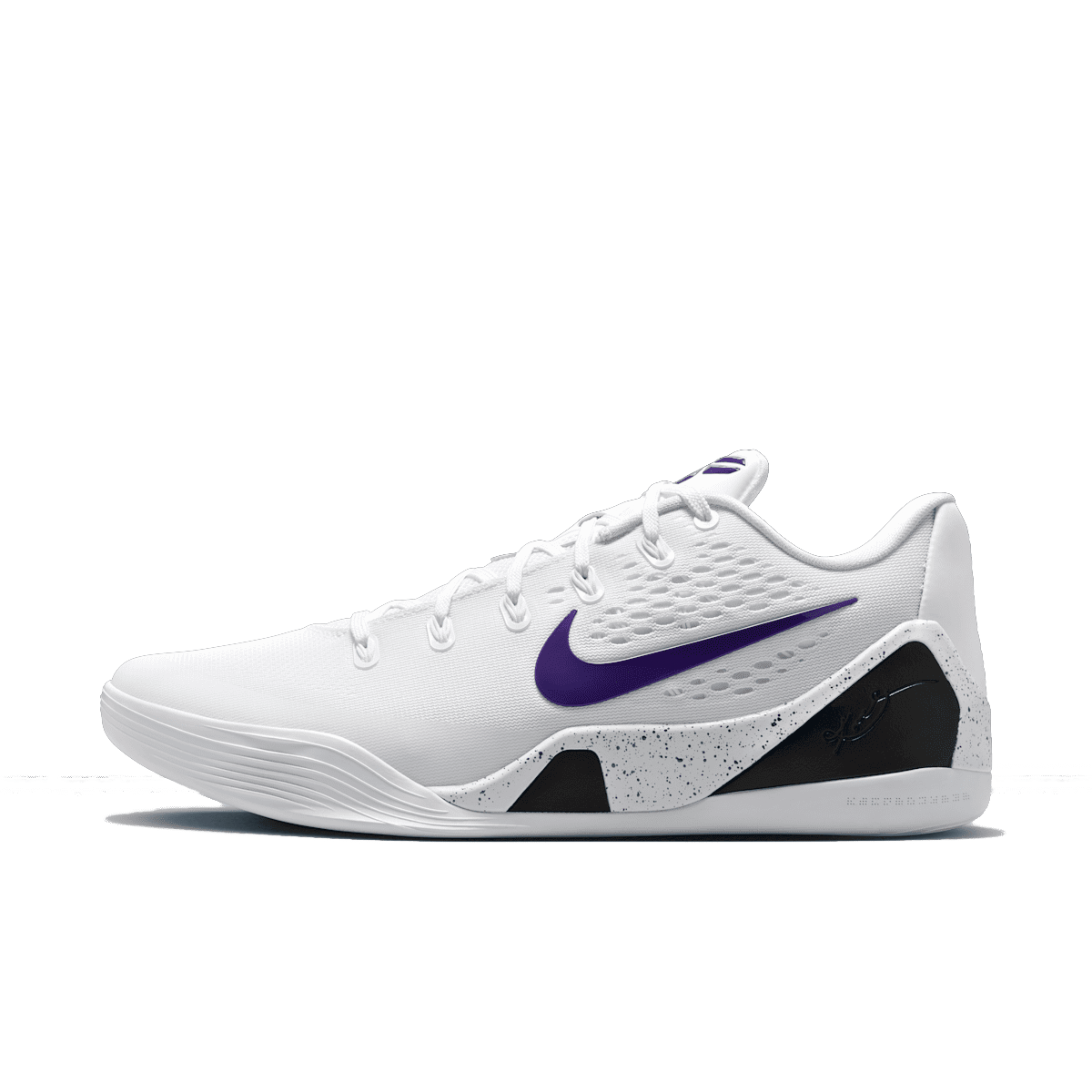 Nike Kobe 9 EM Low Protro 'White & Court Purple' IH1401-100