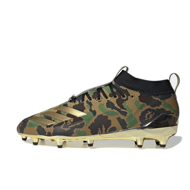 Bape X adidas American Football Cleats 'Camo' F35829