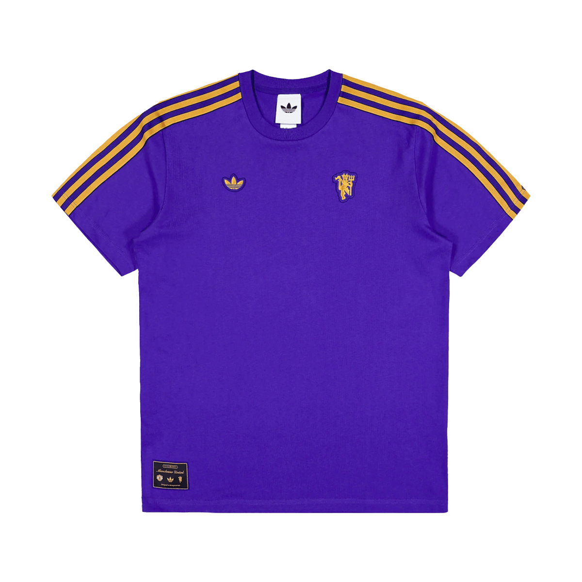 adidas Manchester United Icon Tee 'Semi Night Flash' JN2823