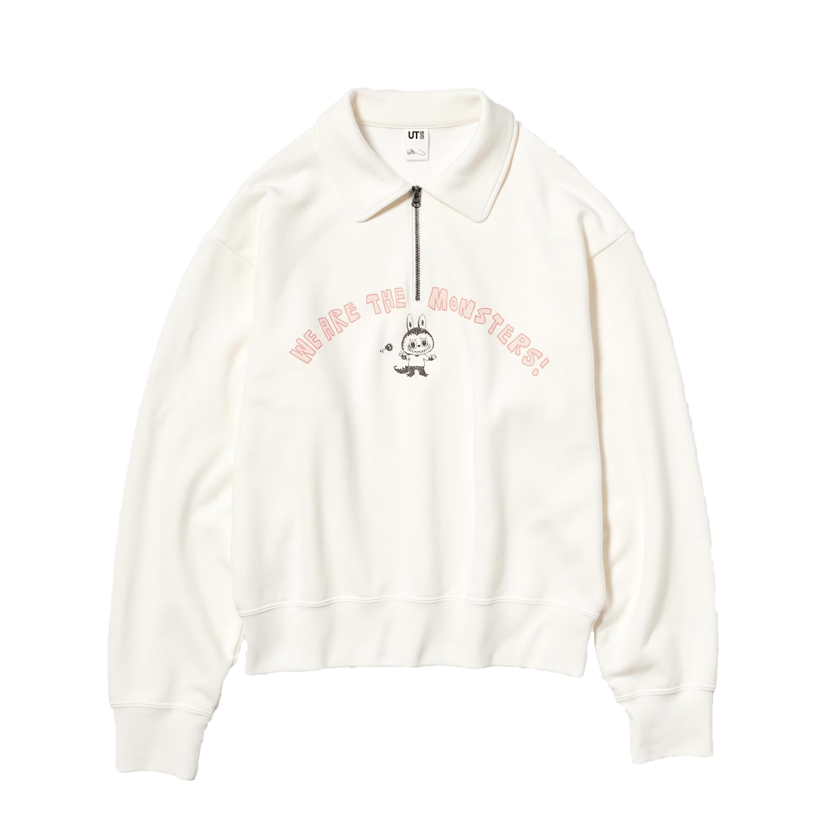 Labubu x Uniqlo Pop Mart UT Half-Zip Sweatshirt 479963-01