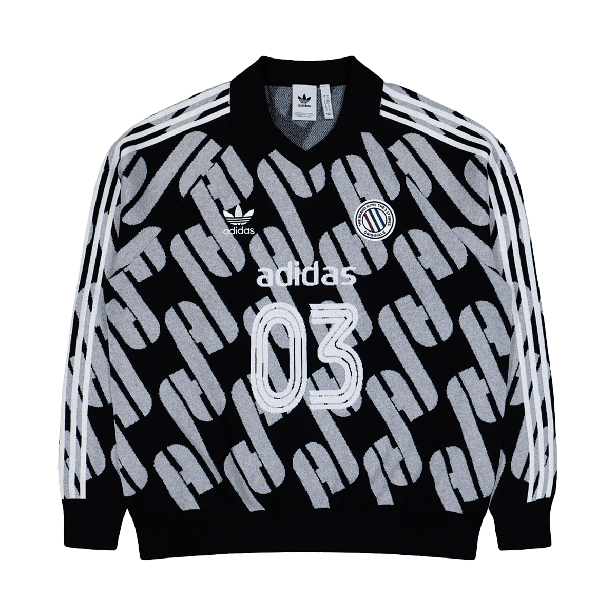 adidas Adicolor Blokecore Polo 'Black & Medium Grey' KQ5083