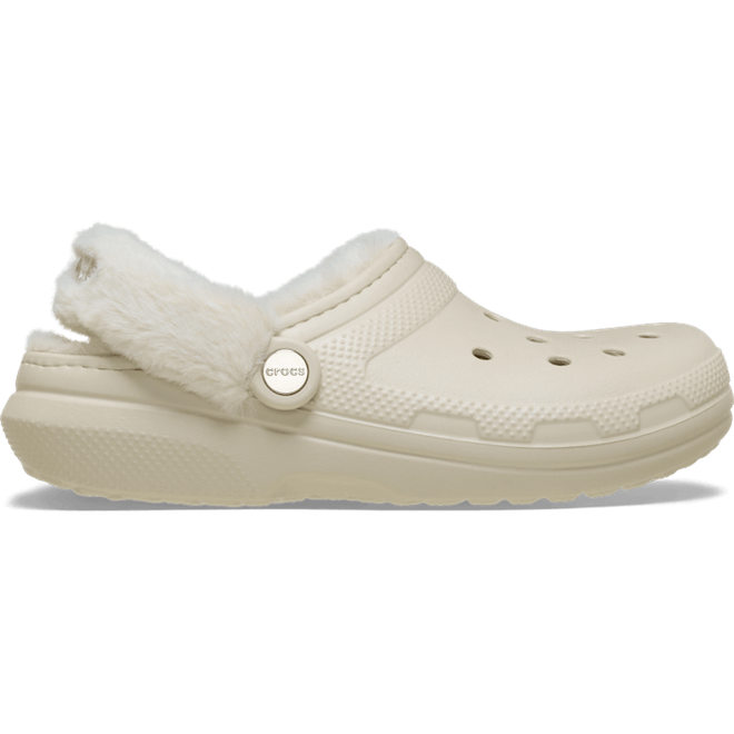 Crocs Classic Fuzz Lined Clogs Sandstone 211043-0LH