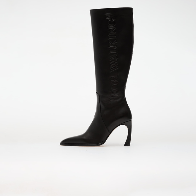 Off-White For Walking Loop Boot Black OWIE04LF25LEA0011001