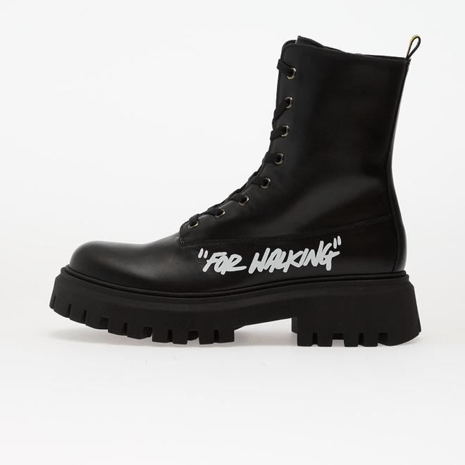 Off-White For Walking Ankle Boot Black OGID002F25LEA0011001