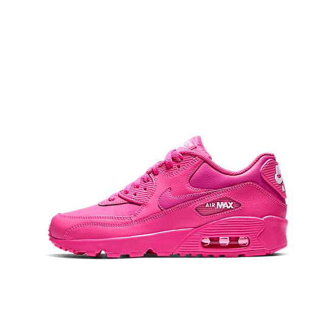 Nike Air Max 90 Leather GS 'Laser Fuchsia' 833376-603