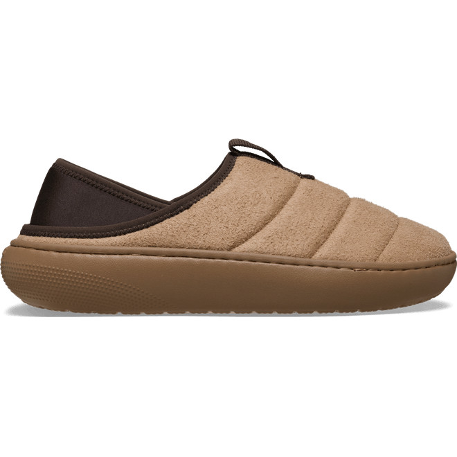 Crocs Classic Vegan Suede Moc Shoes Milk Chocolate 212097-2JJ