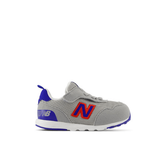 New Balance Kids' 515 NEW-B HOOK & LOOP Grey NW515KG