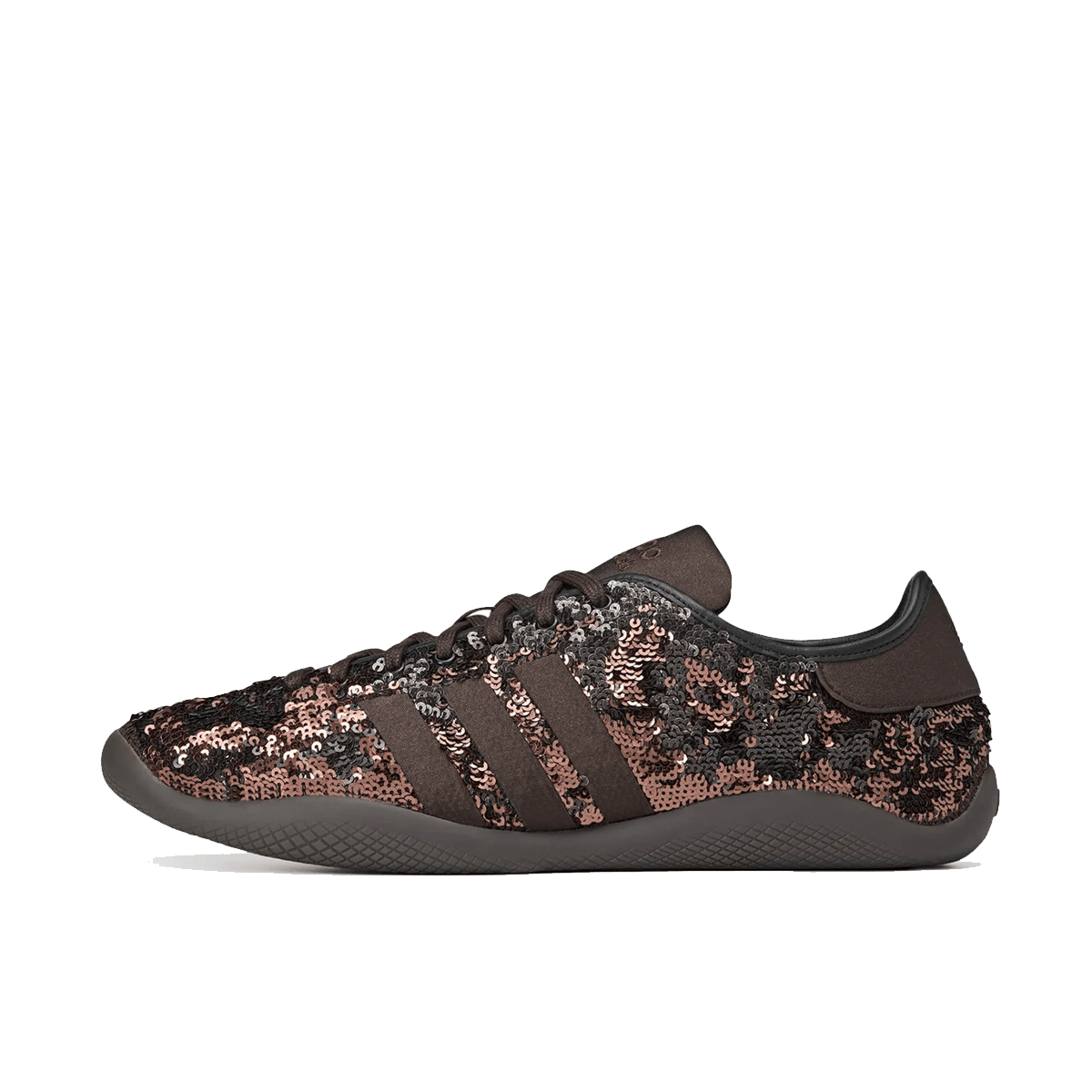 Wales Bonner x adidas Karintha Sequin 'Dark Brown' KH8798