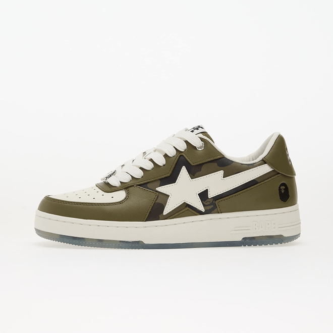 A BATHING APE Bape Sta Icon 2 M2 Olivedrab 001FWL801306MOLD