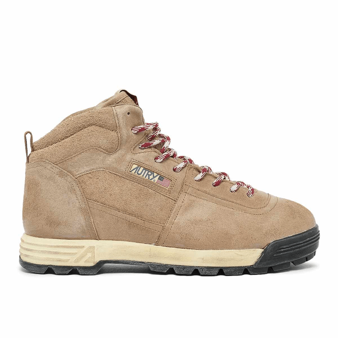 Autry Malga Mid Leather Suede Court HBMMEU02