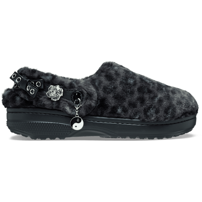 Crocs Classic Unfurgettable Leopard Clogs Black 212416-0CU