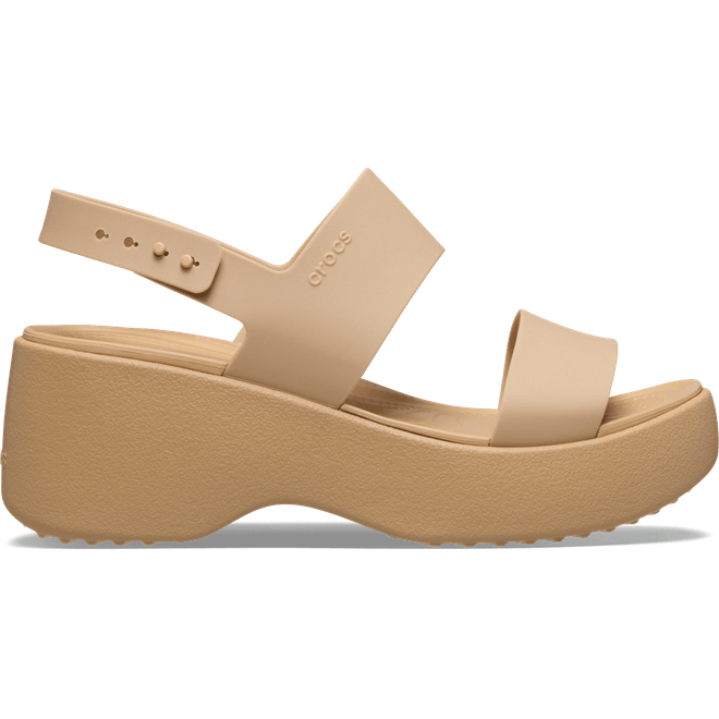 Crocs Women Brooklyn Sky Sandals Cashew 212250-2NB