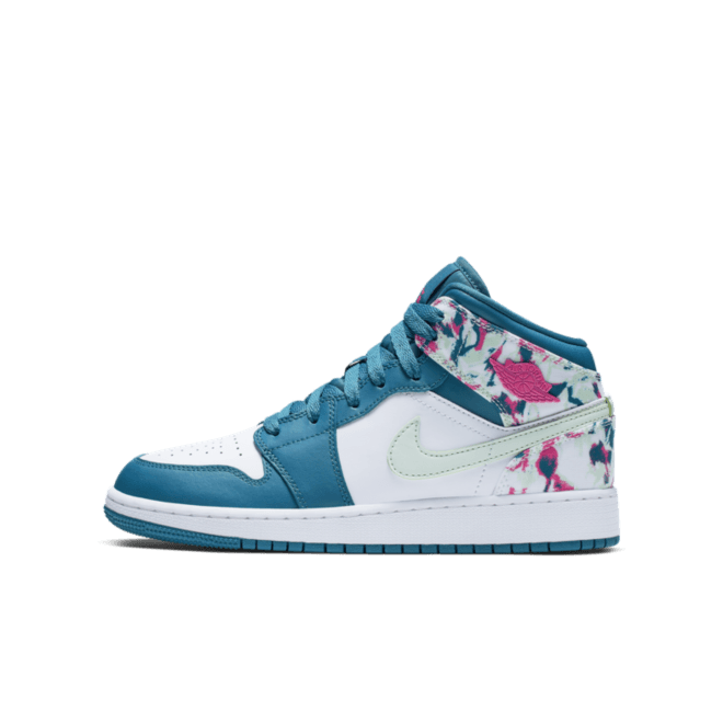 Air Jordan 1 Mid 'Paint Stroke' 555112-300