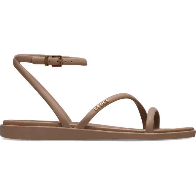 Crocs Women Miami Ankle Strap Sandals Milk Chocolate 212256-2JJ