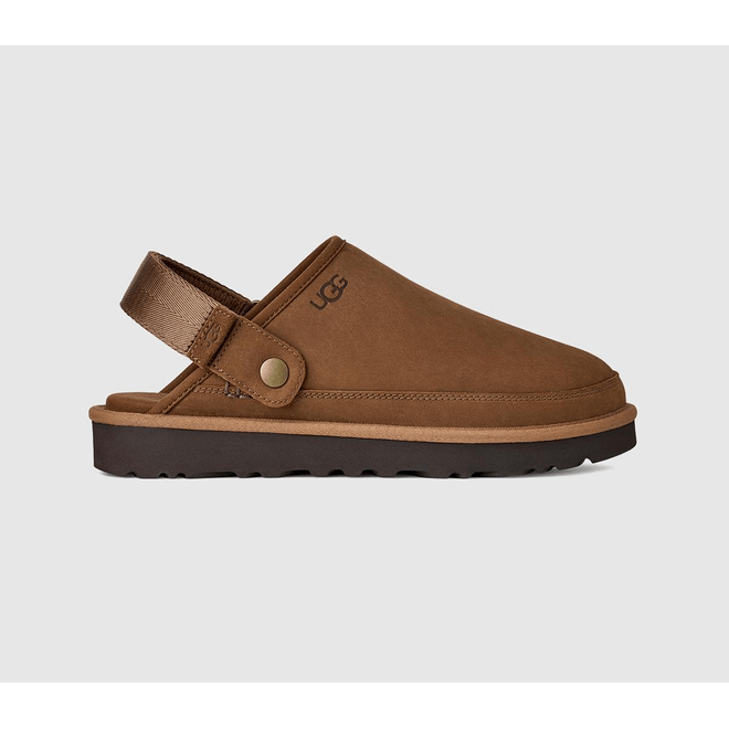 UGG® Goldencoast Clog II Nubuck Brown 1178670-DKC