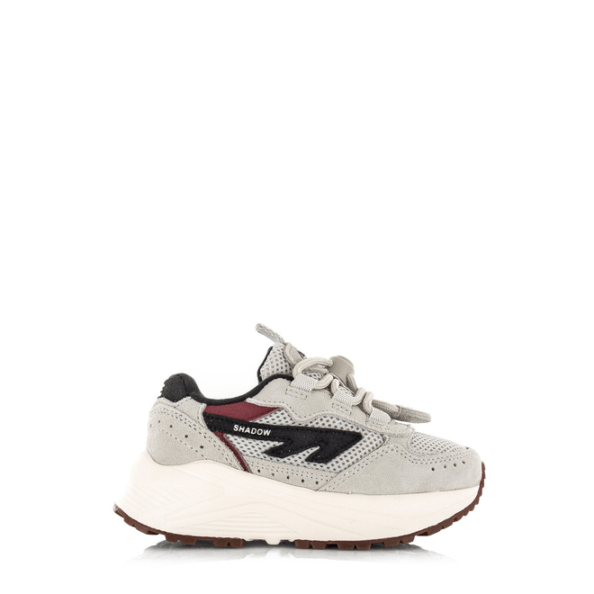 Kids Shadow Lace Star White/black Suede Kinderen K010042-16