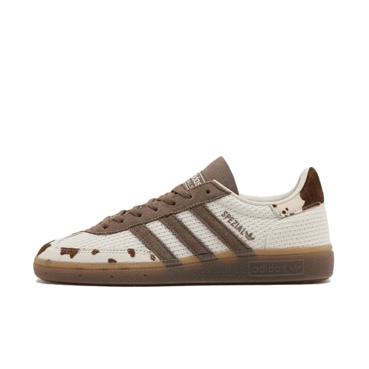 adidas Handball Spezial 'Chalk White & Earth Strata Cow Print' KJ7045
