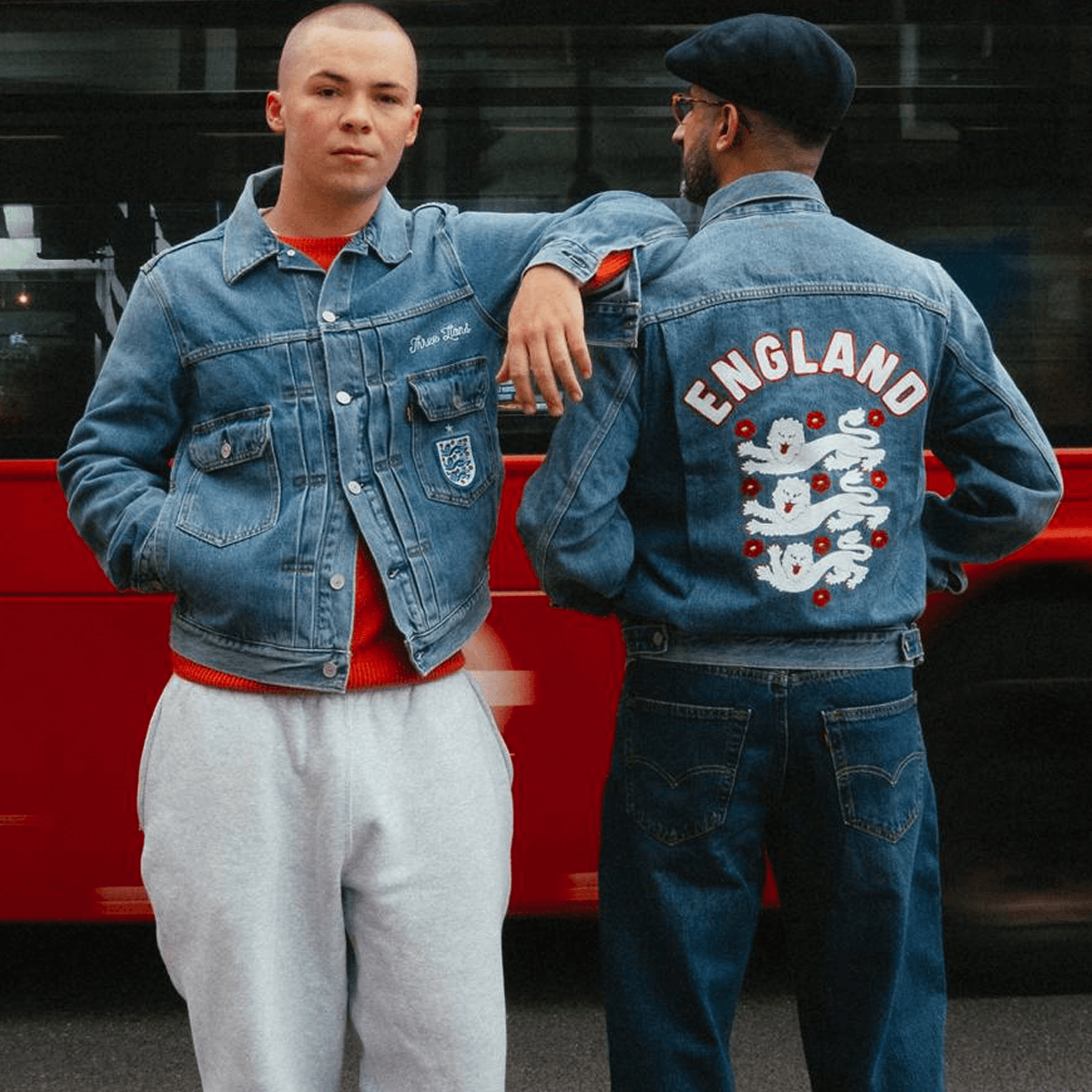 Levi's WC Type II Jacket 'England' LEVIsFootball0526