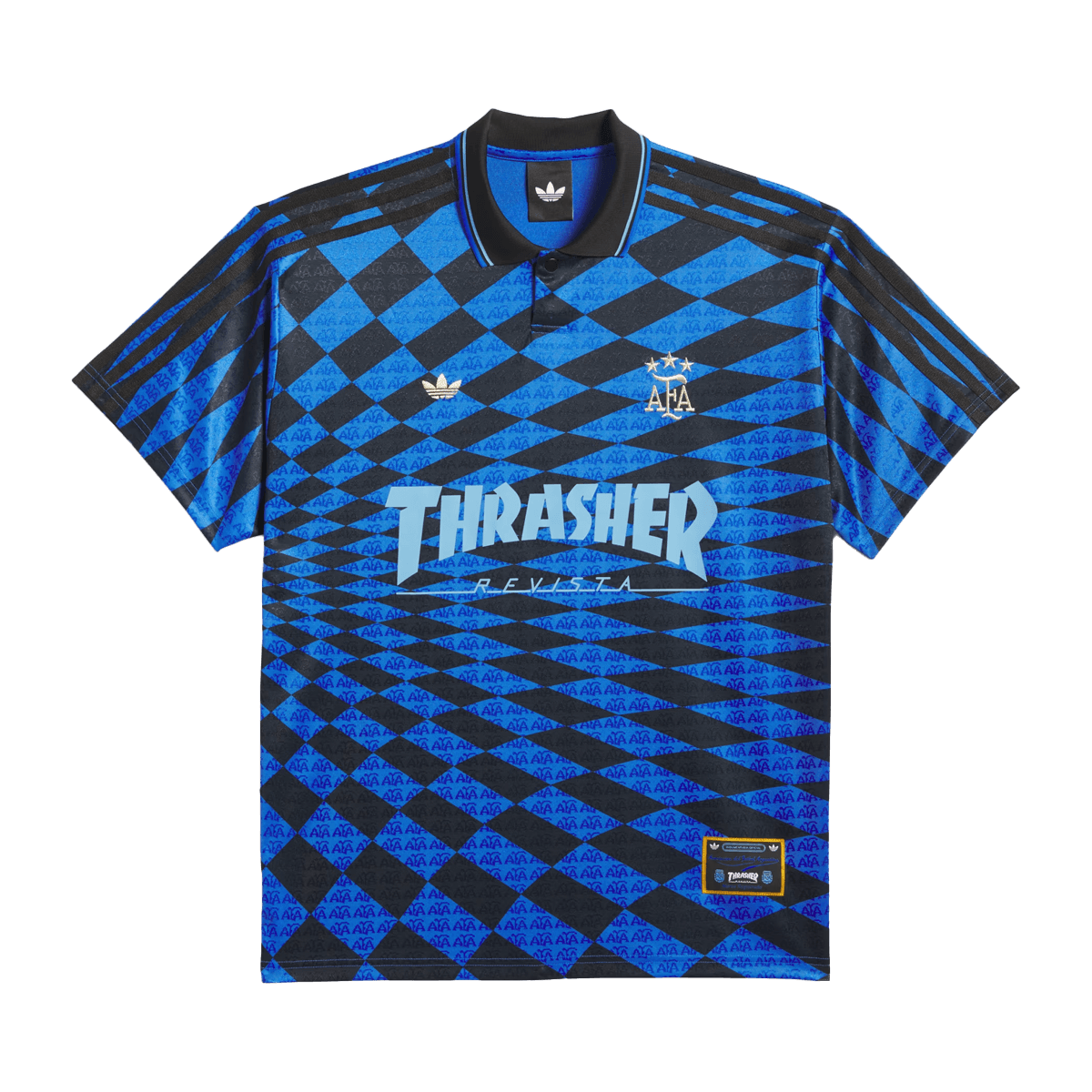 Thrasher x Argentina FA x adidas Jersey 'Blue' KX4551
