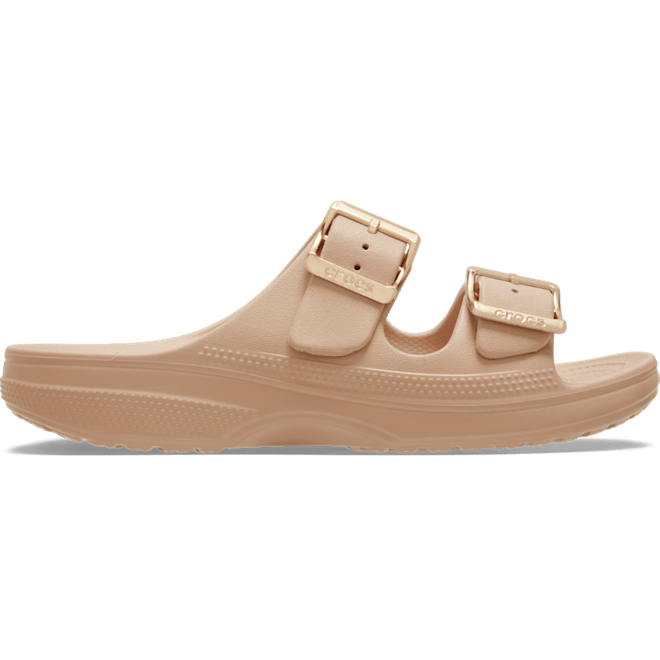 Crocs Metallic Buckle Saturday Sandal Blush 213316-684