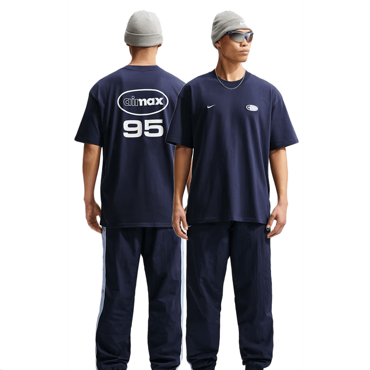 Nike Sportswear AM95 Tee 'Obsidian' IU5689-451