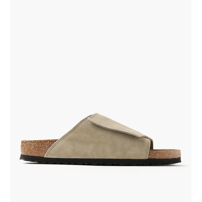 Birkenstock Solana Suede Leather Faded Khaki 1032462