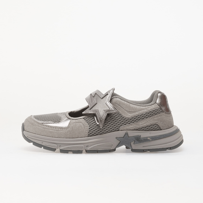 A Bathing Ape Shark Sta Mary Jane 1 Silver 001FWM302324LSVR