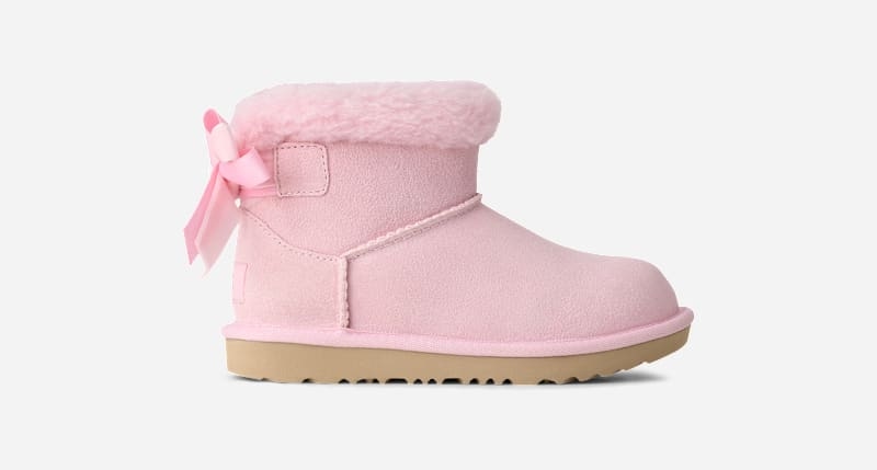 UGG® Classic Mini Bailey Mixed Bow Boot 'Ribbon Candy' 1178890K-RBNC