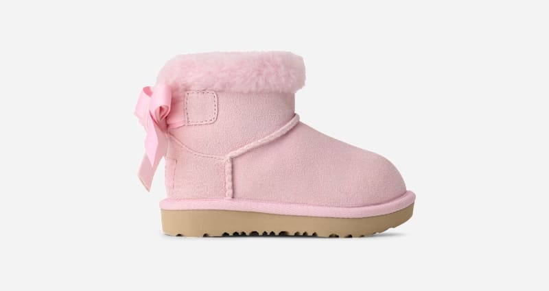 UGG® Classic Mini Bailey Mixed Bow Boot 'Ribbon Candy' 1178890T-RBNC