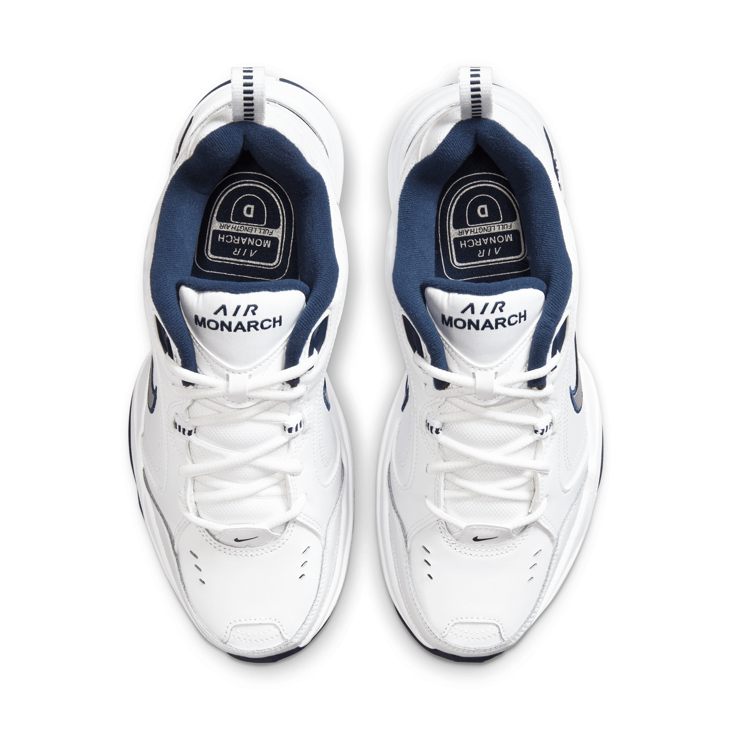 Nike Air Monarch IV White Metallic Silver 415445-102