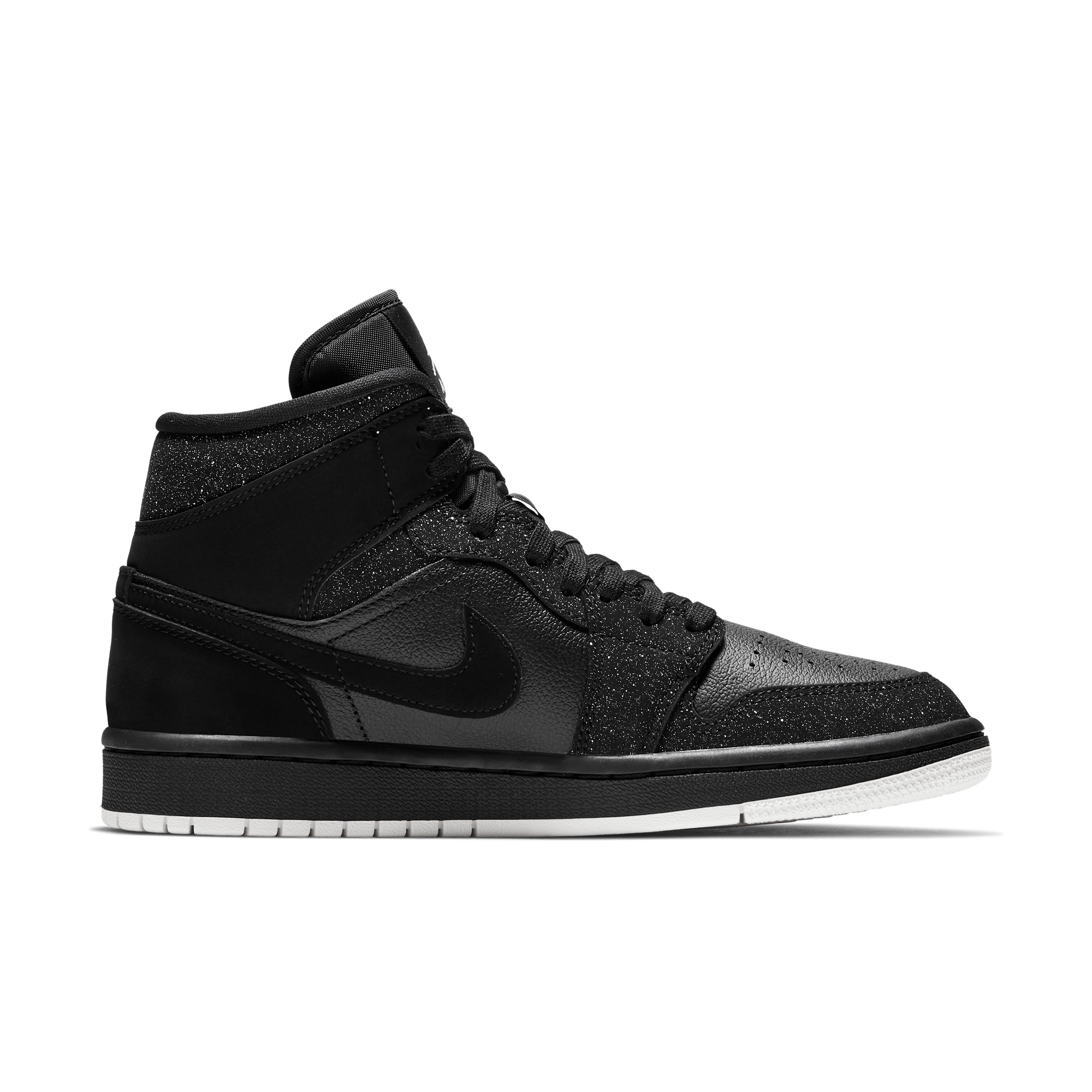 Air Jordan 1 Mid 'Glitter Phantom' BQ6472-001