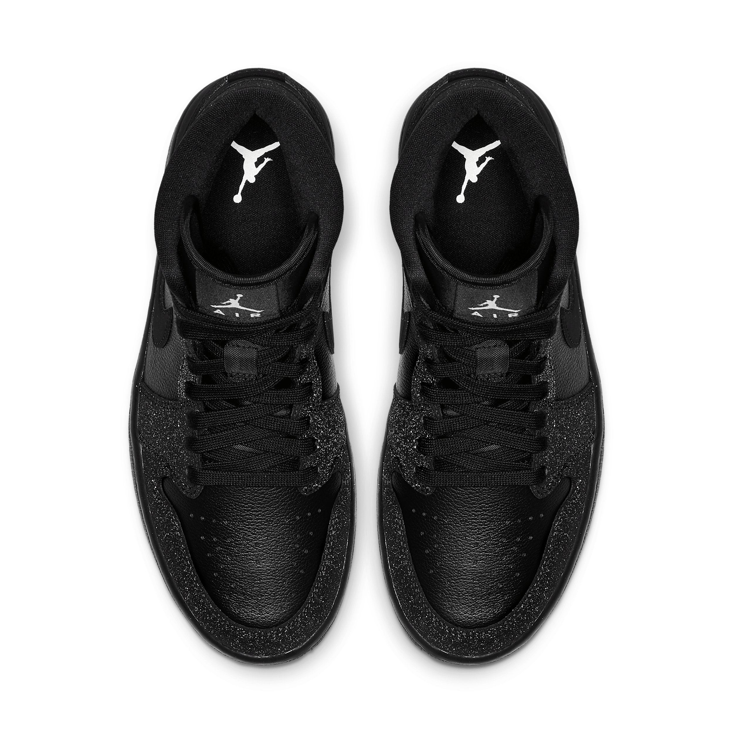 Air Jordan 1 Mid 'Glitter Phantom' BQ6472-001