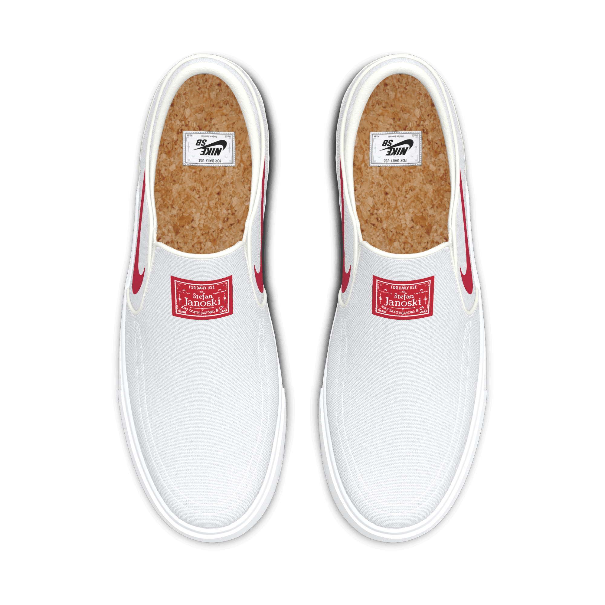 Nike SB Zoom Janoski Slip By You custom 'White' null