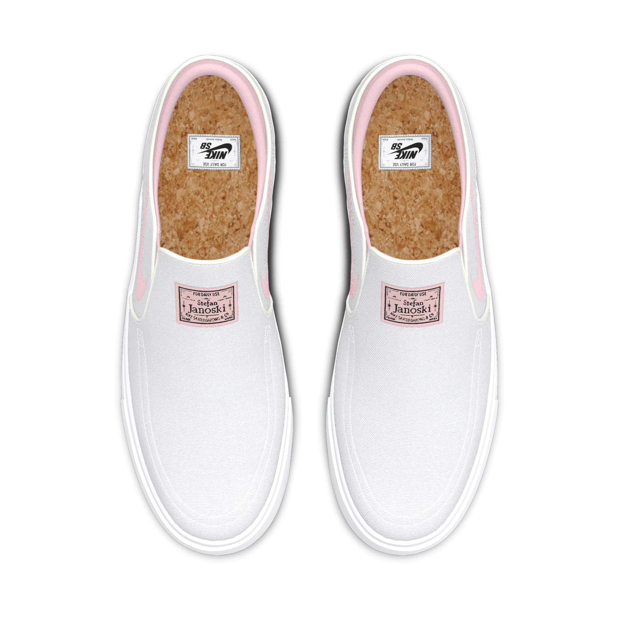 Nike SB Zoom Janoski Slip By You custom 'White' null