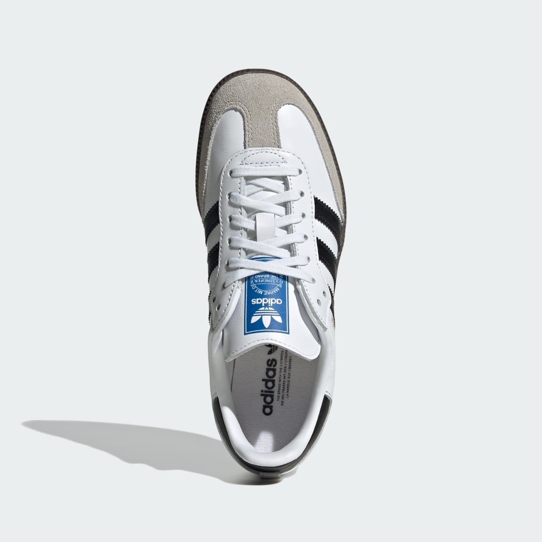 adidas Samba OG Cloud White Core Black (GS) IE3675
