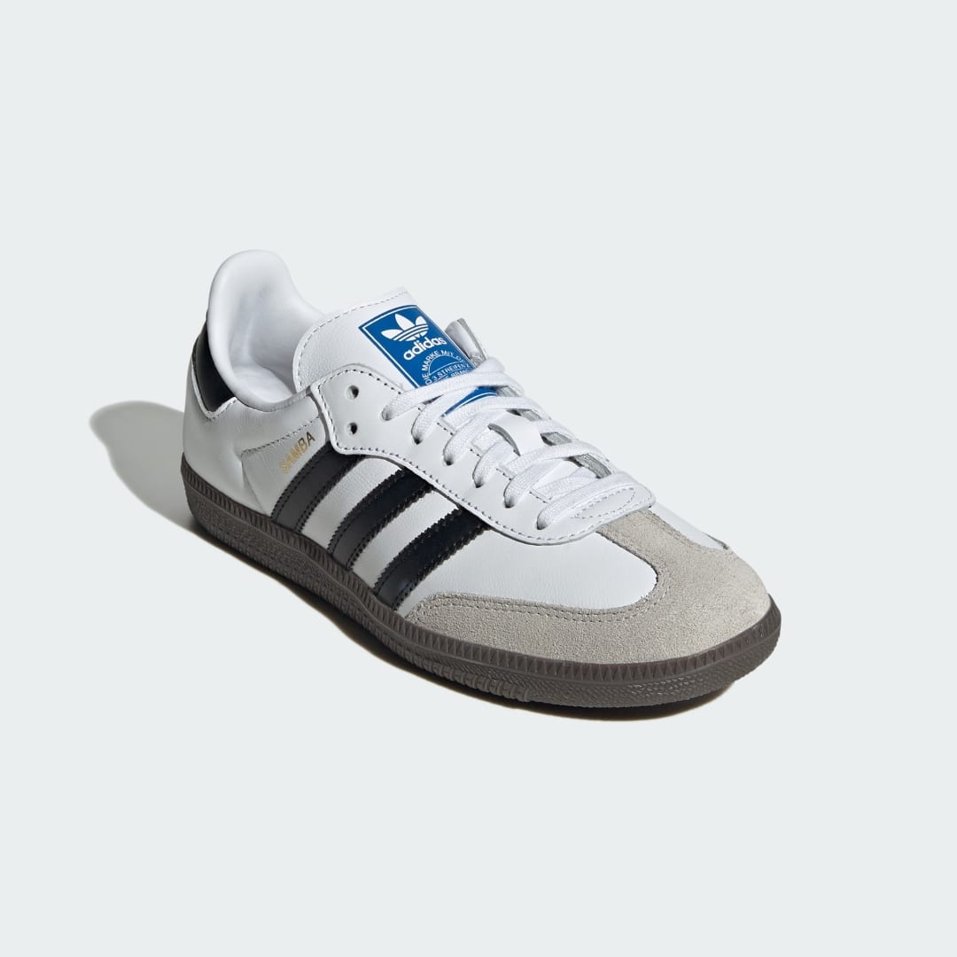 adidas Samba OG Cloud White Core Black (GS) IE3675