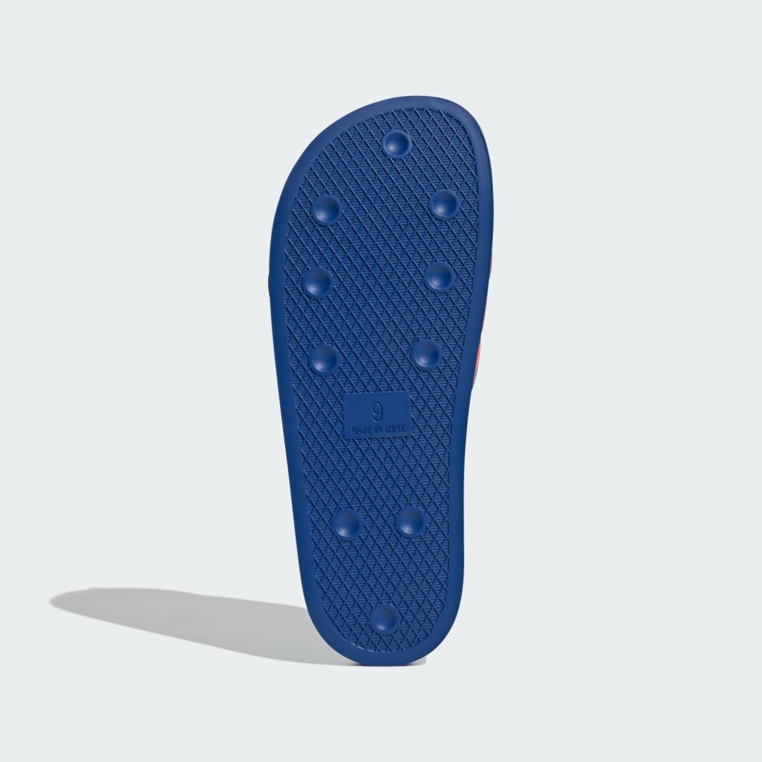 adidas Adilette Slide 'Power Blue & Solar Red' JH9002