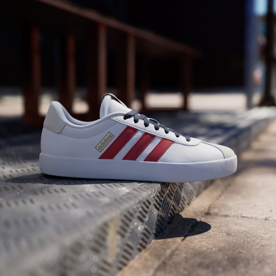 adidas VL Court 3.0 'White Scarlet Navy' IF4464